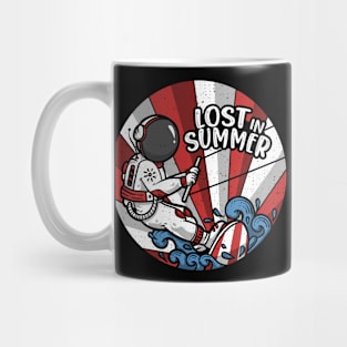 astronaut lost in summer Mug